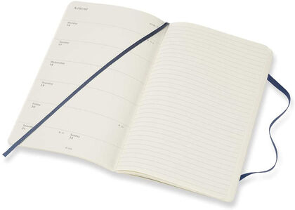 Agenda anual Moleskine Soft Large 2021 Inglés Semana Azul Agenda anual Moleskine Soft Large 2021 Inglés Semana Azul