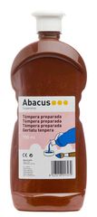 Témpera preparada Abacus 750ml marrón