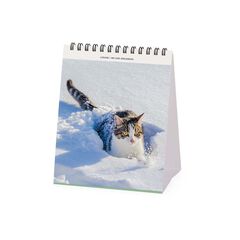 Calendario mesa Legami 12X14 2024 Cats