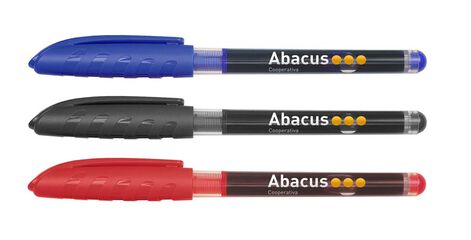 Roller Ball Abacus azul/negro/rojo 3u