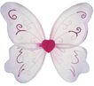 Ales papallona plata/rosa Great Pretenders 520x560 mm