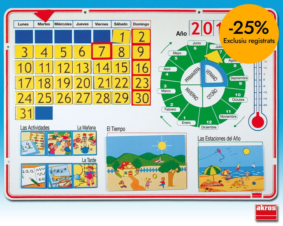 Calendari Castell&agrave; Akros