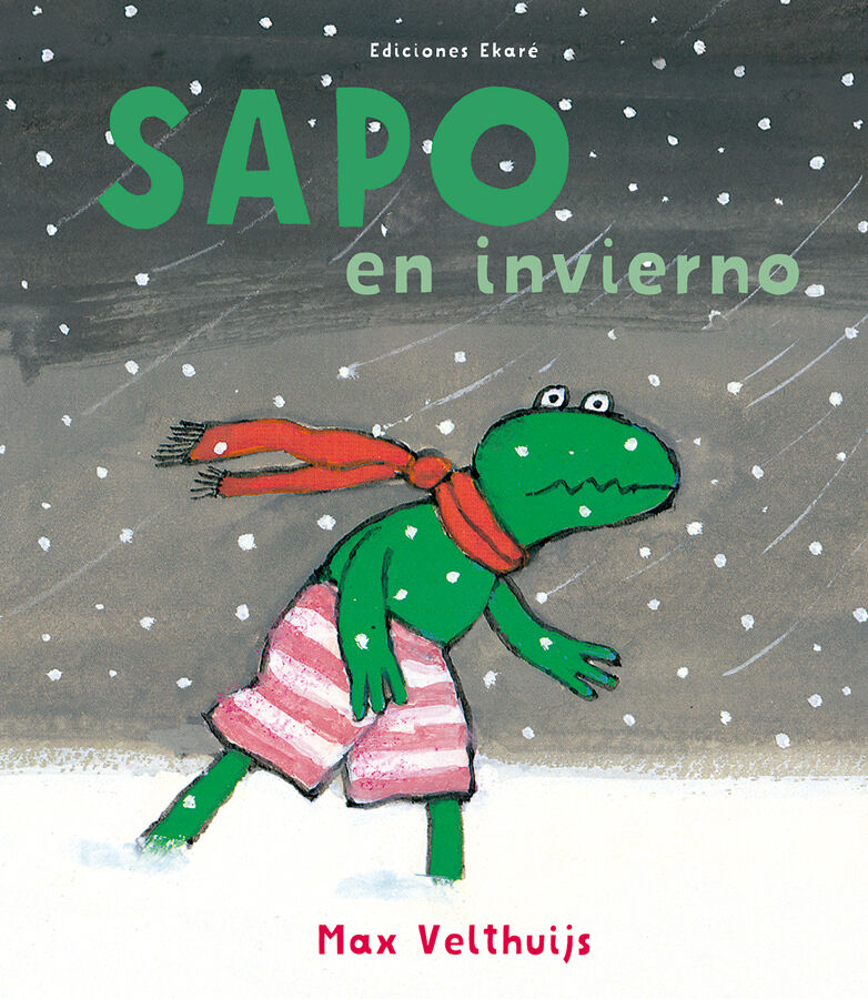 Sapo en invierno