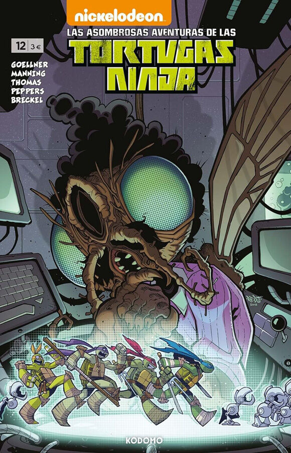 Las asombrosas aventuras de las Tortugas Ninja n&uacute;m. 12