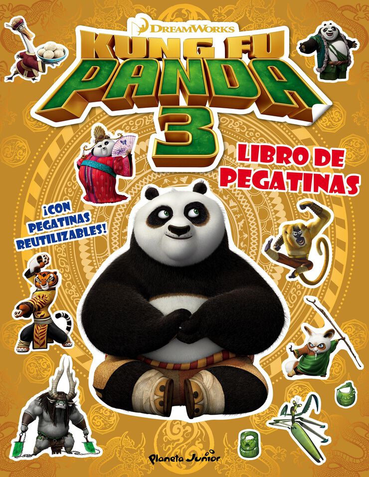 Kung Fu Panda 3. Libro de pegatinas