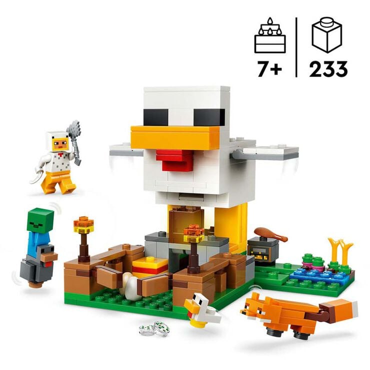 LEGO® Minecraft La Granja de Gallines 21585