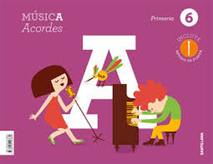 6º Prim Música Acordes + Atril Ed19