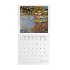 Calendario Legami 30x29 Pared Monet Multiling&uuml;e 2027