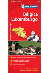 Mapa National Belgium & Luxembourg Mapa National Belgium & Luxembourg
