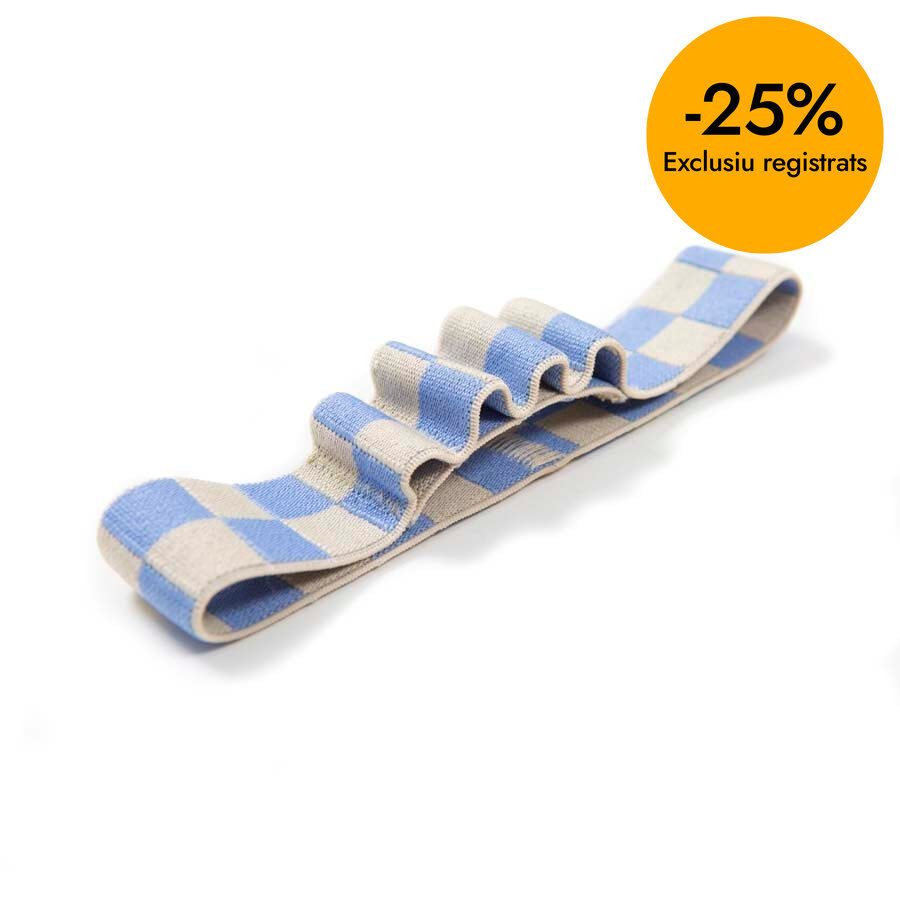 Goma el&aacute;stica porta bol&iacute;grafos Inkerie azul