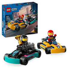 LEGO® City Karts y Pilotos de Carreras 60400