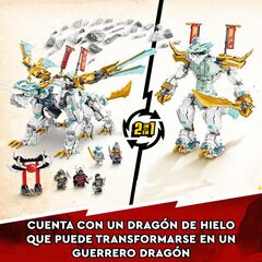 LEGO® Ninjago Criatura Dragón de Hielo de Zane 2en1 71786