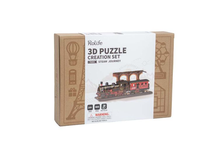 Maqueta Rolife Tren de vapor