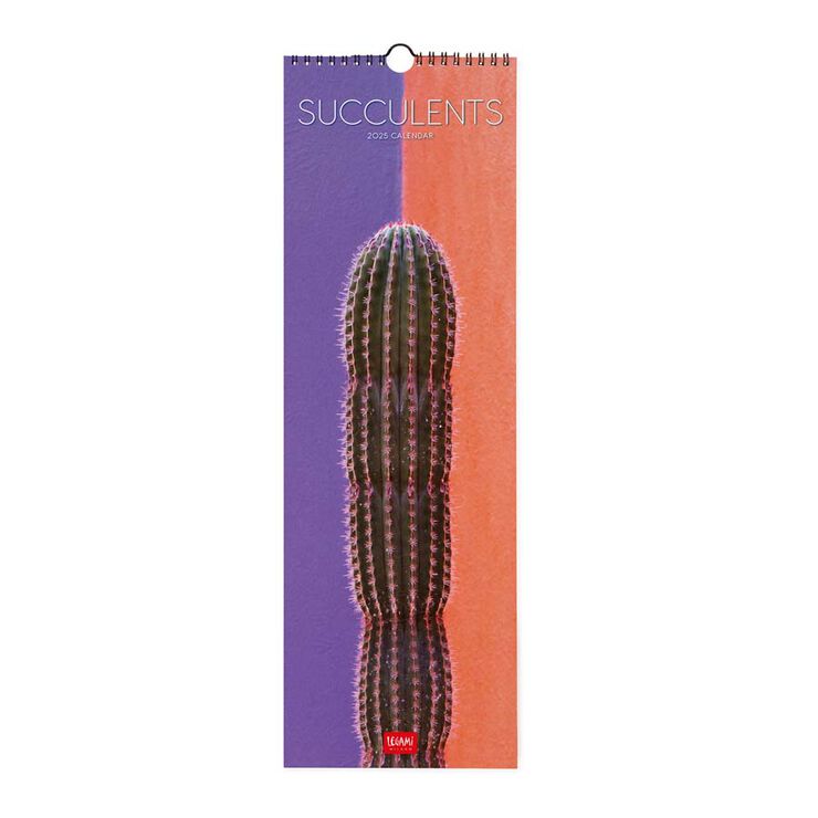 Calendario Pared Legami m/vista 2025 Succulents