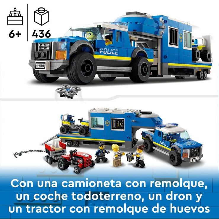 LEGO® City Central móvil de policía 60315