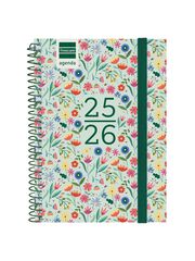 Agenda Finocam escolar Secundària 1/8 setm/vista cat 2025-26 fiori