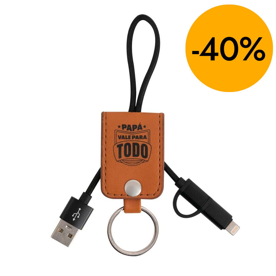 Clauer amb carregador Mr. Wonderful Pap&aacute; vale para todo