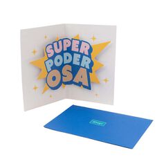 Postal ''Mam&aacute;... Superpoderosa''