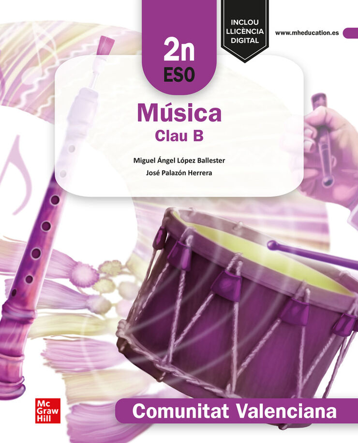 Música Clau B - 2n ESO. Comunitat Valenciana
