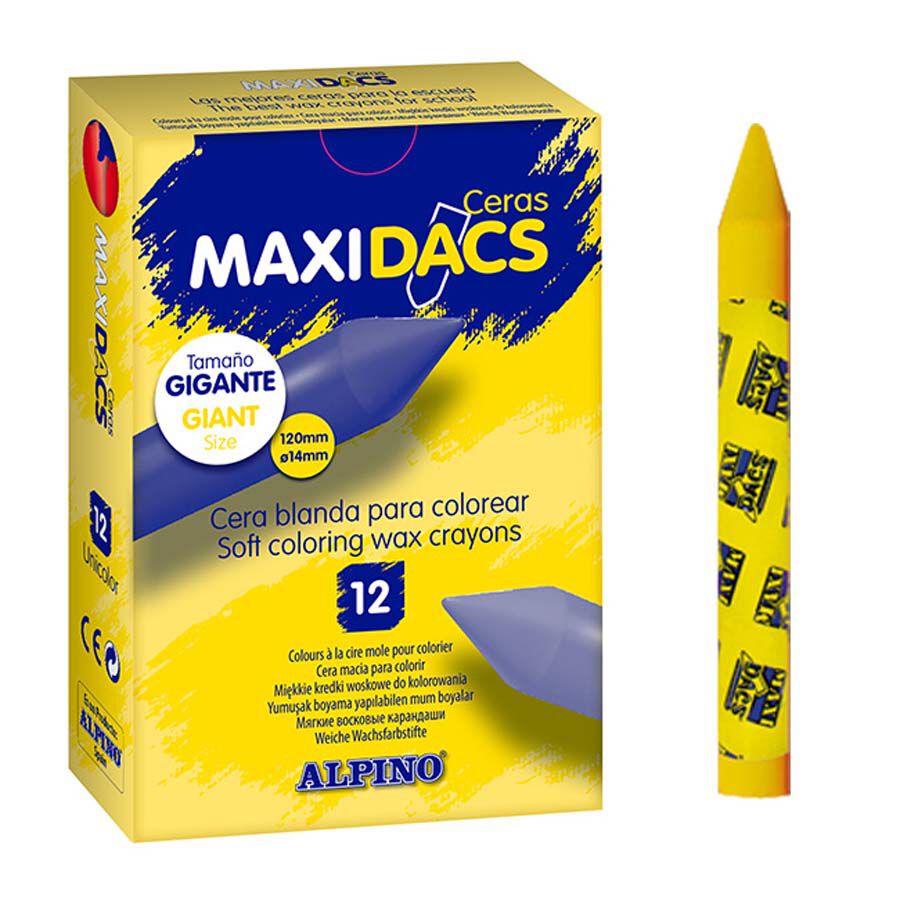 Maxidacs 12u amarillo