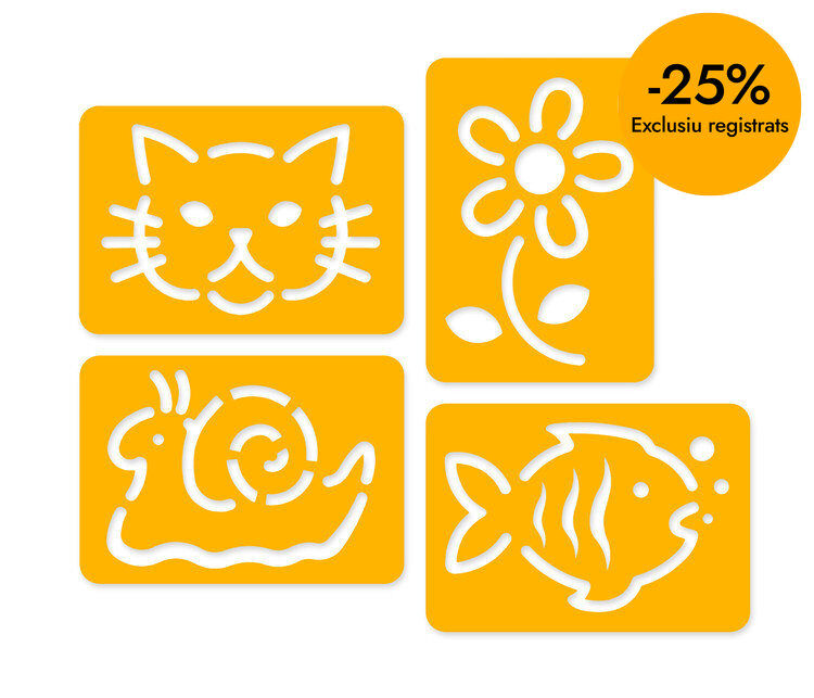 Plantidedos Animals 3 unitats