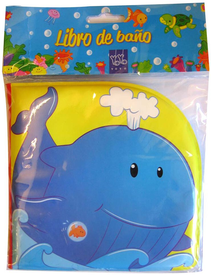 Libro de baño. Ballena