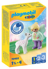 Playmobil 1.2.3 Hada con Cervatillo (70402)