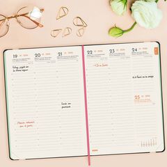 Agenda Finocam Joy FA5 sem/vista vertical cas 2026 Bloom