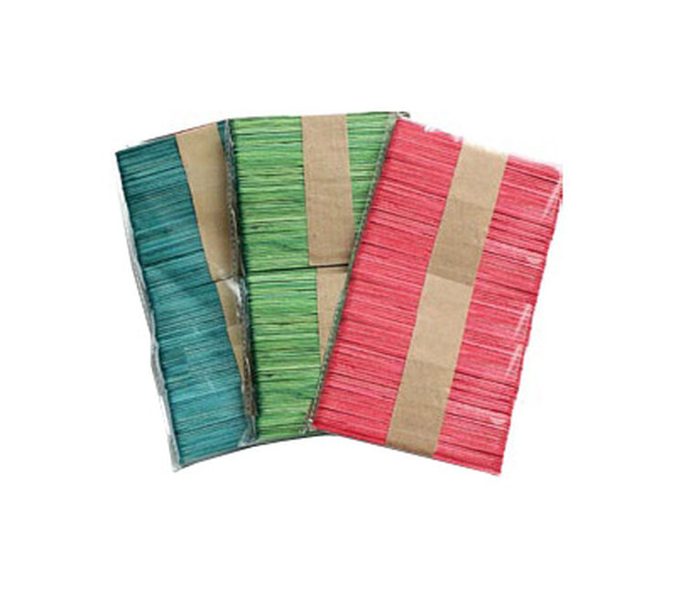 AB PALOS DE POLO AMARILLO BOLSA 100u