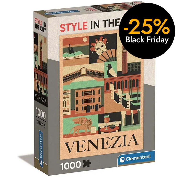 Puzzle 1000 piezas Style In The City Venecia
