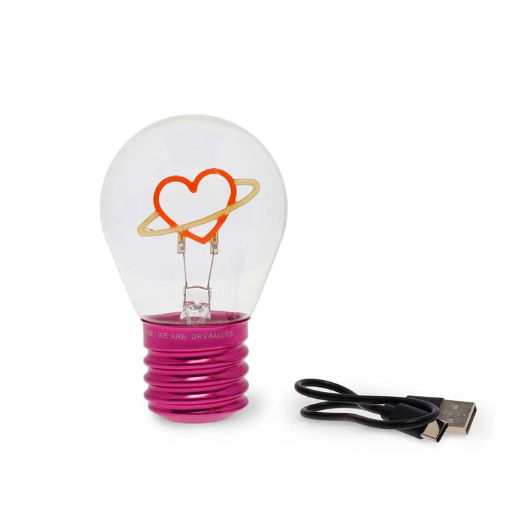 Lámpara Fiction Legami Planet Heart