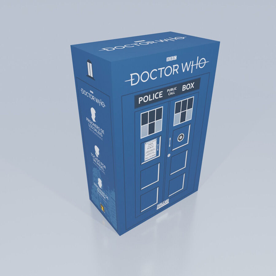Estuche exclusivo novelas Dr Who edici&oacute;n