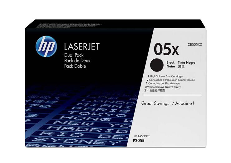 TONER ORIG.HP LASERJET P2055 PACK2U