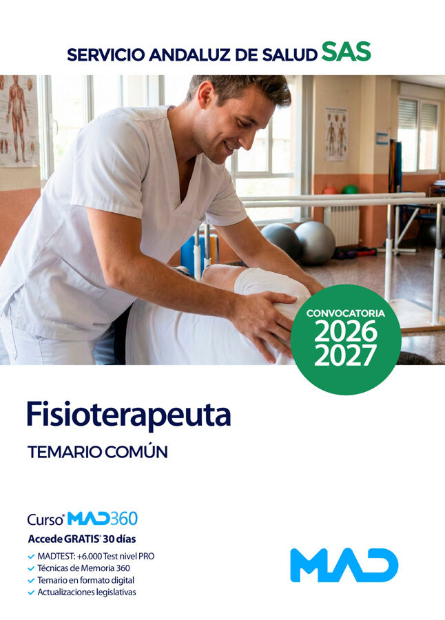 Fisioterapeuta del Servicio Andaluz de Salud. Temario com&uacute;n