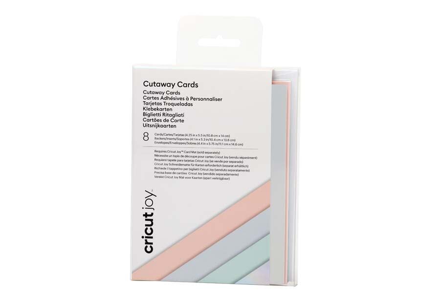 Joy Tarjetas Cutaway pastel