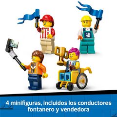 LEGO® LEGO City Sin Límites: Rampa de Aceleración para Coches de Carreras 60460