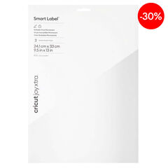 Xtra Etiquetas Smart imprimible removible blanco 3 hojas