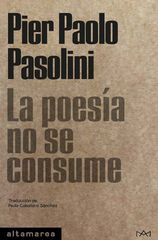 La poesía no se consume La poesía no se consume