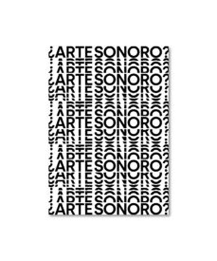 ¿Arte sonoro?