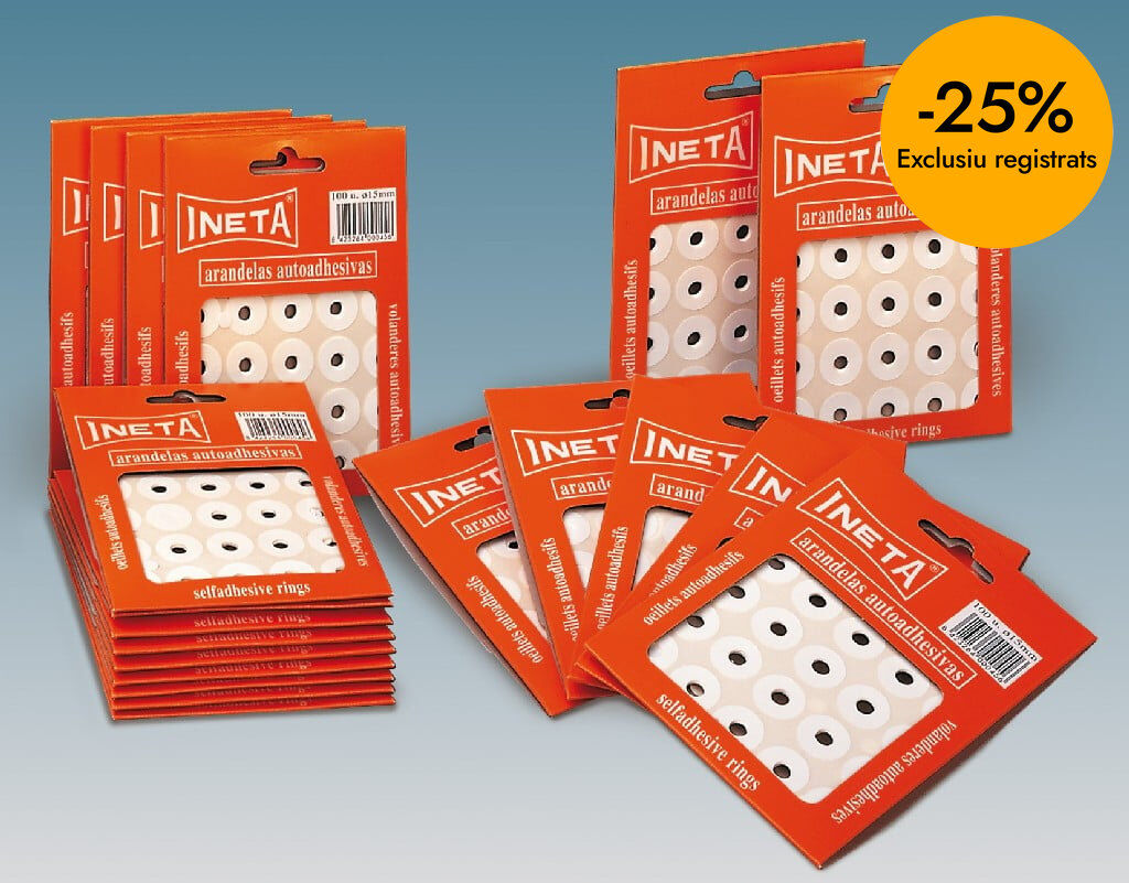 Volanderes adhesives Ineta 100u