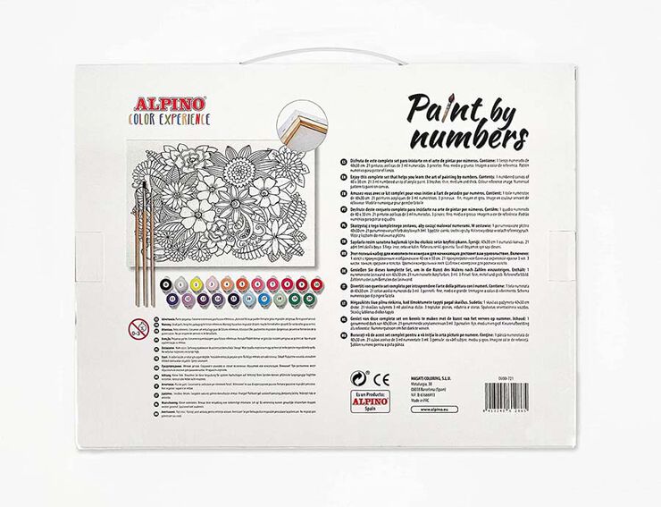 Colorea por números Alpino Color Experience kit