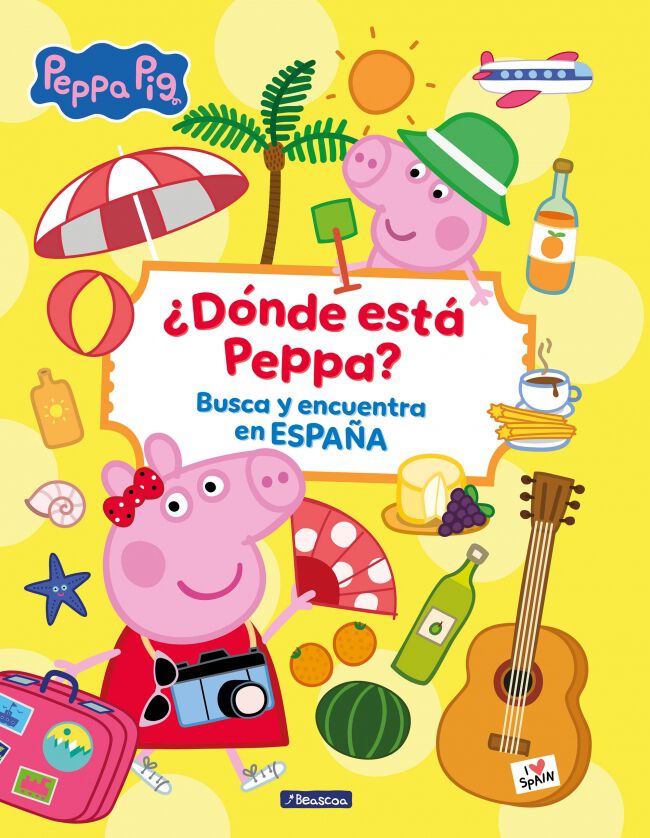 Peppa Pig. Libro juguete &iquest;D&oacute;nde est&aacute; Peppa? Busca y encuentra en Espa&ntilde;a