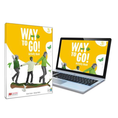 Way To Go! 3 Activity Book: Cuaderno De Actividades Impreso Con Acceso A La Versi&oacute;n Digital