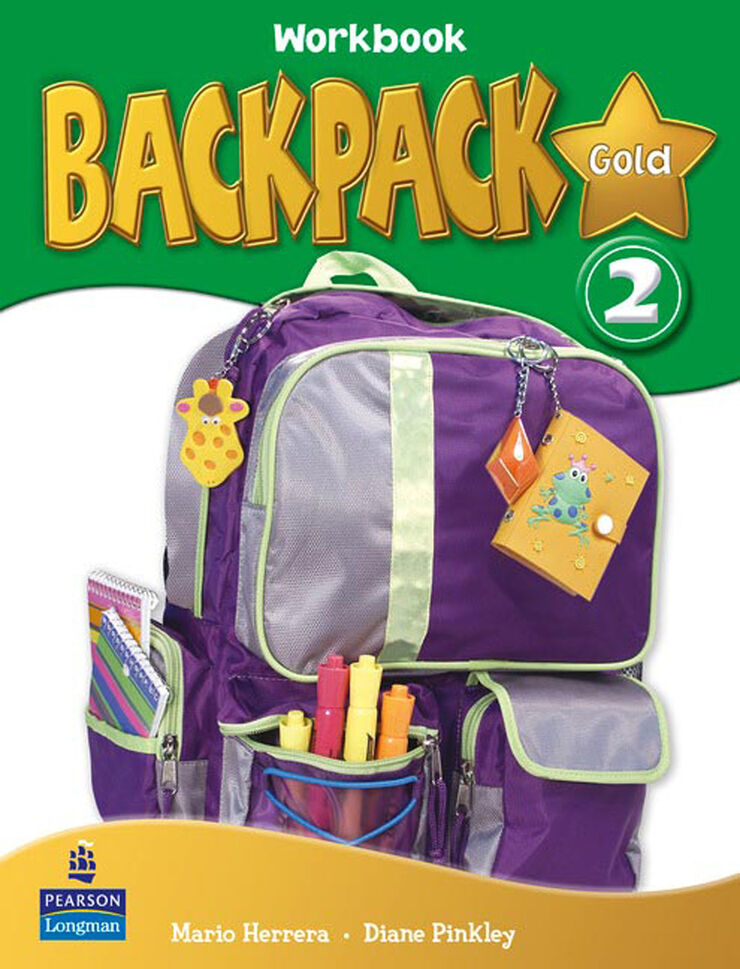 Backpack Gold/Activity pack PRIM&Agrave;RIA 2 Pearson 9781408258194