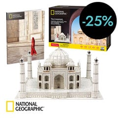 Puzle 3D 87 piezas Taj Mahal National Geographic