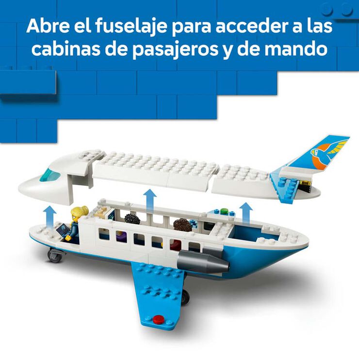 LEGO&reg; City Avi&oacute;n de Pasajeros 60492