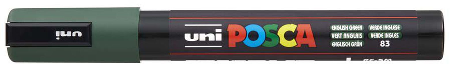 Retolador Posca PC-5M 1,8-2,5mm verd anglès