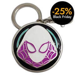 Logo Spider-Gwen Llavero metalico Marvel