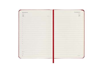Agenda Moleskine 23 D/P Clas.Pocket Rojo