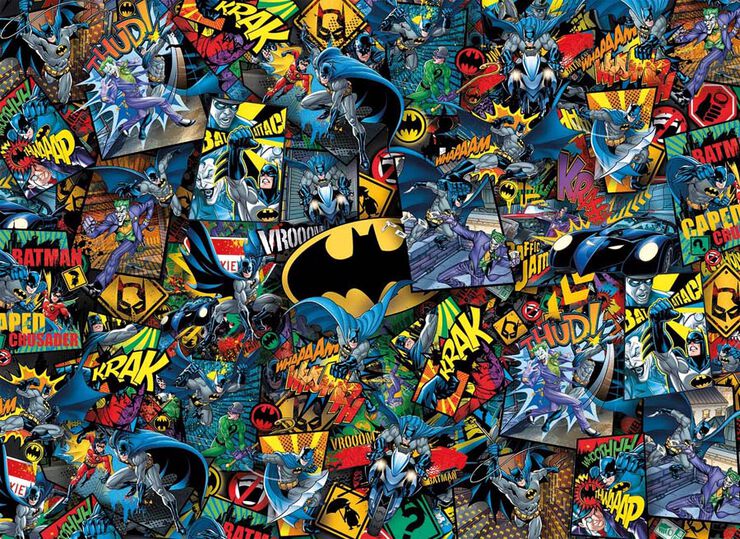 Puzzle 1000 piezas Batman imposible